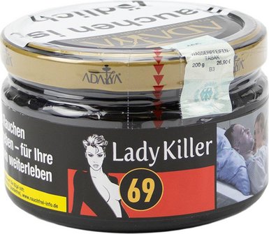 WP-Tabak Adalya Ladykiller 200gr Dose