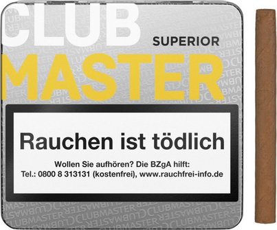 Clubmaster Superior Sumatra 20 Stk &agrave; &euro; 0,395