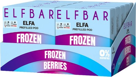 ELFBAR ELFA Pod Frozen Berries 0mg/ Nikotin 2er